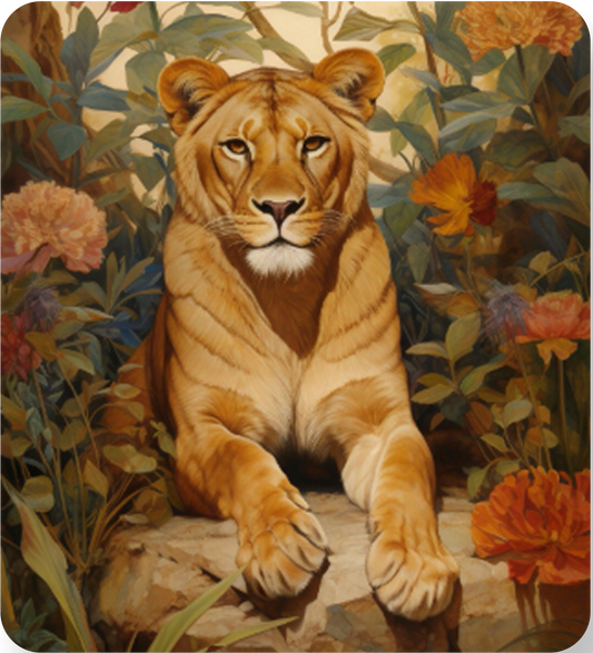 Golden Stripes in the Bloom