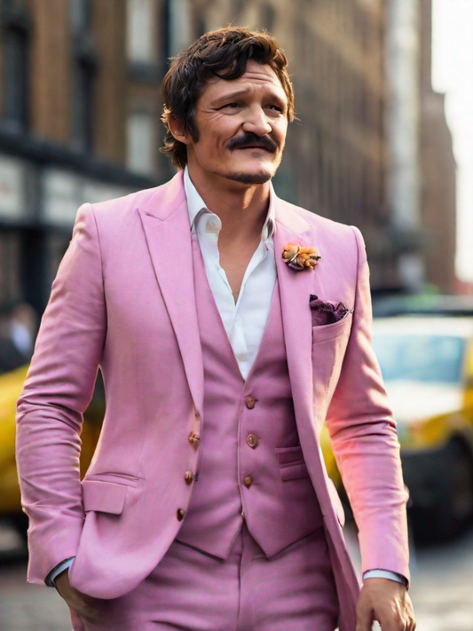 Pedro in Pink