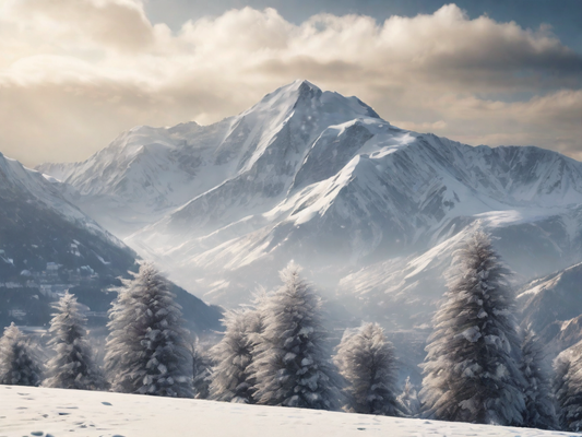 Whispering White Peaks